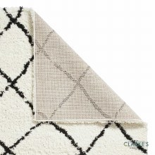 Additional picture of Scandi Berber G257 White/Black Rug 120 x 170cm