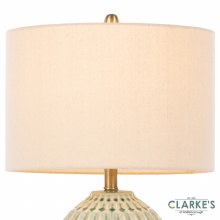Additional picture of Gemma Ceramic Lamp Aqua 68cm