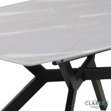 Additional picture of Verona Extendable Dining Table White
