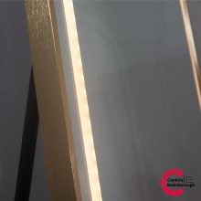 Additional picture of Modena LED Cheval Arch Mirror Gold