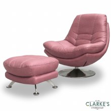 Additional picture of Axis Swivel Chair Pink