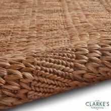 Additional picture of Bazaar 17965 Natural Jute Rug 120 x 170cm
