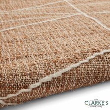 Additional picture of Bazaar 24875 Natural Jute Rug 120 x 170cm