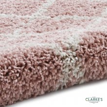 Additional picture of Boho 7043 Rose Rug 120 x 170cm