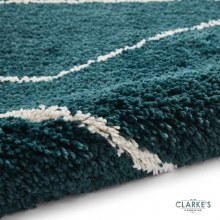 Additional picture of Boho A474 Dark Green Rug 160 x 220cm