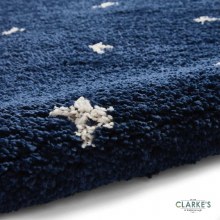 Additional picture of Boho A475 Navy Rug 160 x 220cm