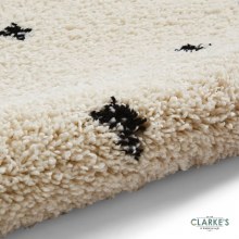 Additional picture of Boho A475 White/Black Rug 120 x 170cm