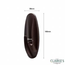 Additional picture of Command 3M Outdoor Large Metallic Bronze Designer Hook