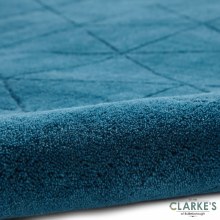 Additional picture of Kasbah KB2025 Wool Dark Teal Rug 120 x 170cm