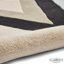 Additional picture of Michelle Collins 'Time to Reflect' Wool Rug 120 x 170cm