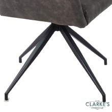 Additional picture of Milan Dining Chair Grey