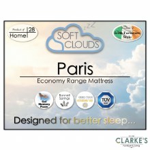 Additional picture of Soft Clouds Paris Mattress 3ft | FREE nationwide delivery!