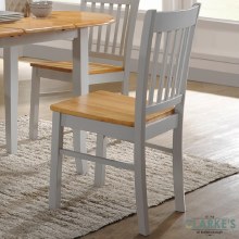 Additional picture of Thames Oval Extending Dining Set Grey