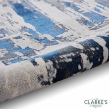 Additional picture of Apollo GR579 Grey/Navy Rug 120 x 170cm