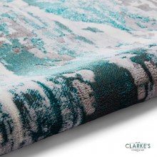 Additional picture of Apollo GR580 Grey/Green Rug 120 x 170cm
