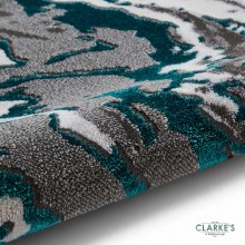 Additional picture of Apollo GR584 Grey/Green Rug 120 x 170cm