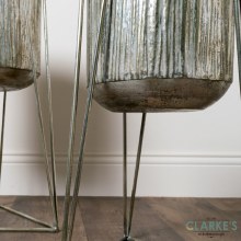 Additional picture of Aztek Planters Silver