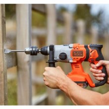 Additional picture of Black & Decker 18V Cordless Hammer Drill 2.0Ah