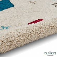 Additional picture of Boho A859 Multi Colour Rug 120 x 170cm