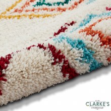 Additional picture of Boho C444 Multi Colour Rug 120 x 170cm