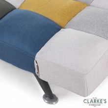 Additional picture of Boston sofa bed yell blue