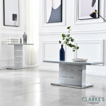 Additional picture of Chantelle Console Table Grey