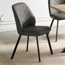 Additional picture of Christine Dining Set - 120cm Scratch Resistant Table and 4 Chairs
