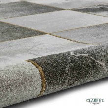 Additional picture of Craft 23495 Grey / Gold Rug  120 x 170cm