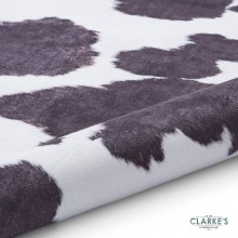 Additional picture of Faux Cow Skin Rug Black/White 130 x 155cm