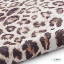 Additional picture of Faux Leopard Skin Rug Brown/Beige 130 x 155cm