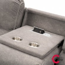 Additional picture of Hutton 3 Seater Sofa with Drop Down Table