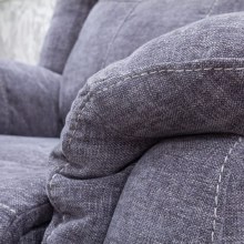 Additional picture of Lorenza Power Recliner 2 Seater Sofa Dark Grey