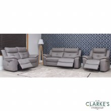 Additional picture of Lugano Power Recliner Armchair Storm Grey