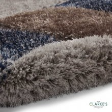 Additional picture of Olympia 2239 Grey/Navy Rug 120 x 170cm