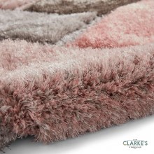 Additional picture of Olympia 2239 Grey/Pink Rug 120 x 170cm