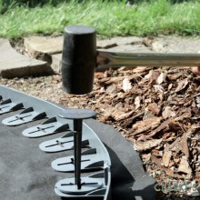 Additional picture of PalisGarden Lawn Rim with Pegs 3 Meter