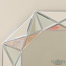 Additional picture of Prism Geo Silver Mirror