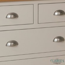 Additional picture of Purdi Painted 2 over 3 Drawer Chest