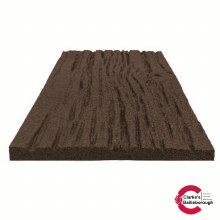Additional picture of Railroad Tile Garden Path Stepping Stone Brown