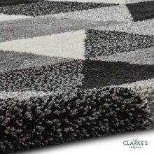 Additional picture of Royal Nomadic 7611 Black / White 120 x 160cm