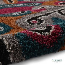 Additional picture of Royal Nomadic A641 Dark Multi-Colour Rug 120 x 170cm