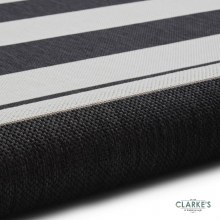 Additional picture of Santa Monica 48644 Outdoor Rug Black/White 120 x 170cm
