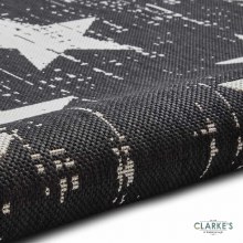 Additional picture of Santa Monica 48648 Outdoor Rug Black/White 120 x 170cm