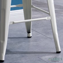 Additional picture of Seattle contemporary bar stool cream