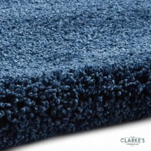 Additional picture of Sierra 9000 Shaggy  Dark Blue Rug 120x x 170cm