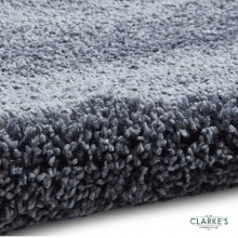 Additional picture of Sierra 9000 Shaggy  Slate Grey Rug 120x x 170cm