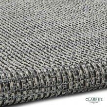 Additional picture of Stitch 9682 Outdoor Rug Silver/Black 160 x 220cm