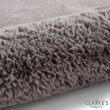 Additional picture of Super Teddy Grey Rug 120 x 170cm