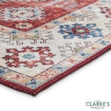 Additional picture of Topaz Traditional Red Rug 120 x 170cm
