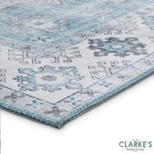 Additional picture of Topaz Traditional Light Blue Rug 120 x 170cm